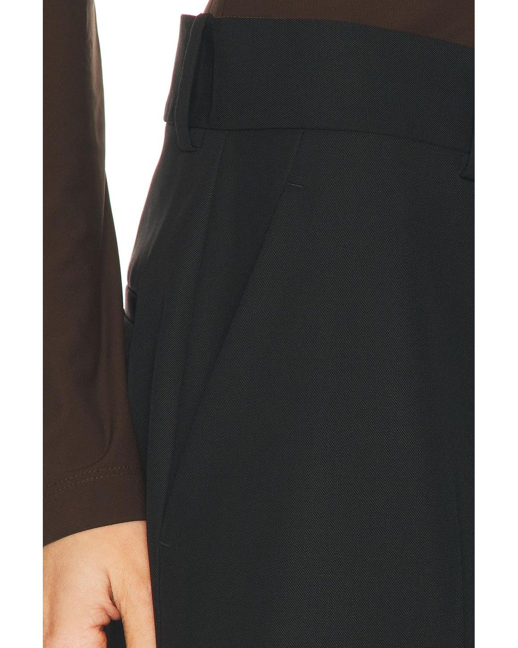 Helmut Lang Black Midi Skort
