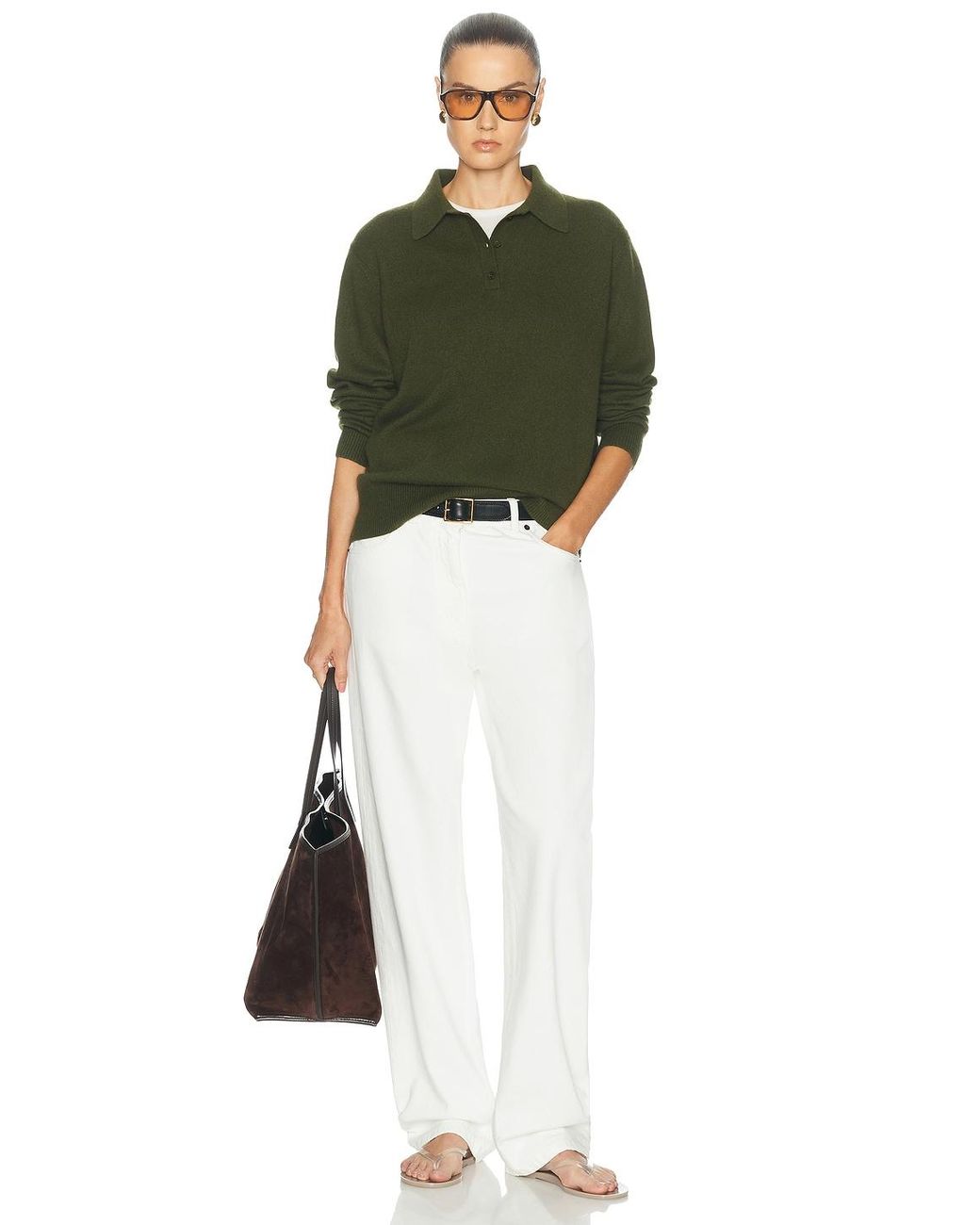 SRG Green Embla Cashmere Polo