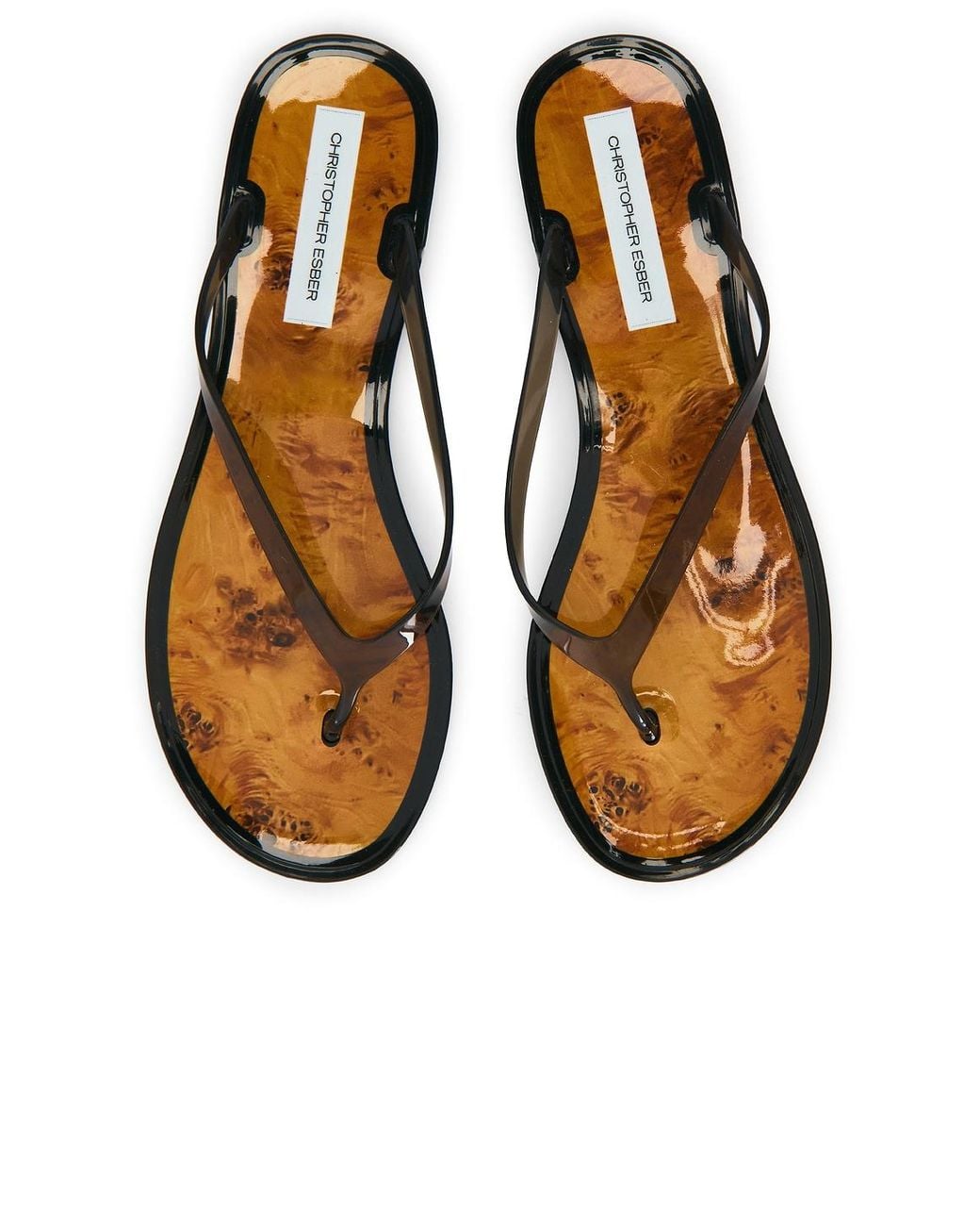 Christopher Esber White Jo Flip Flop