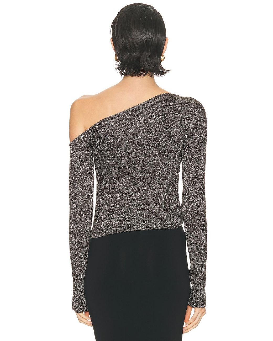 MAY MASHIAH Gray Annie Top