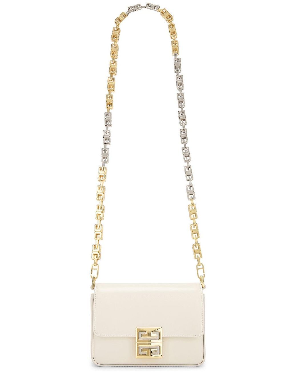 Givenchy Small 4g Crossbody Bag in White | Lyst