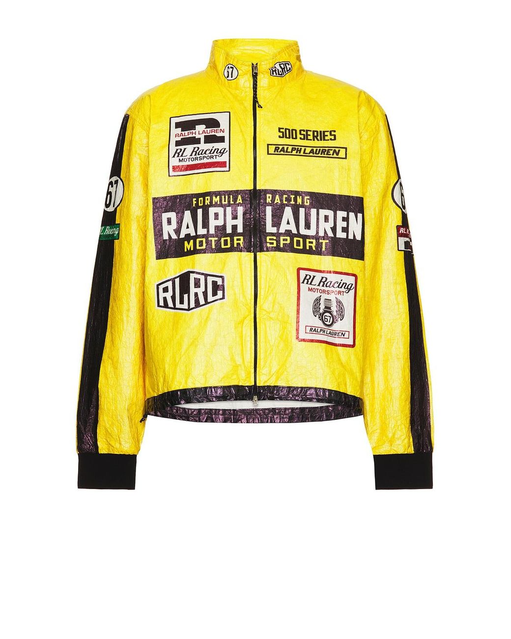 Polo Ralph Lauren Tyvek Racing Jacket in Yellow for Men | Lyst