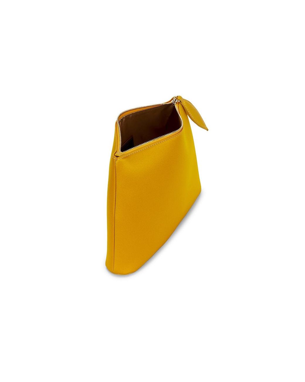 Liffner Yellow Zip Clutch