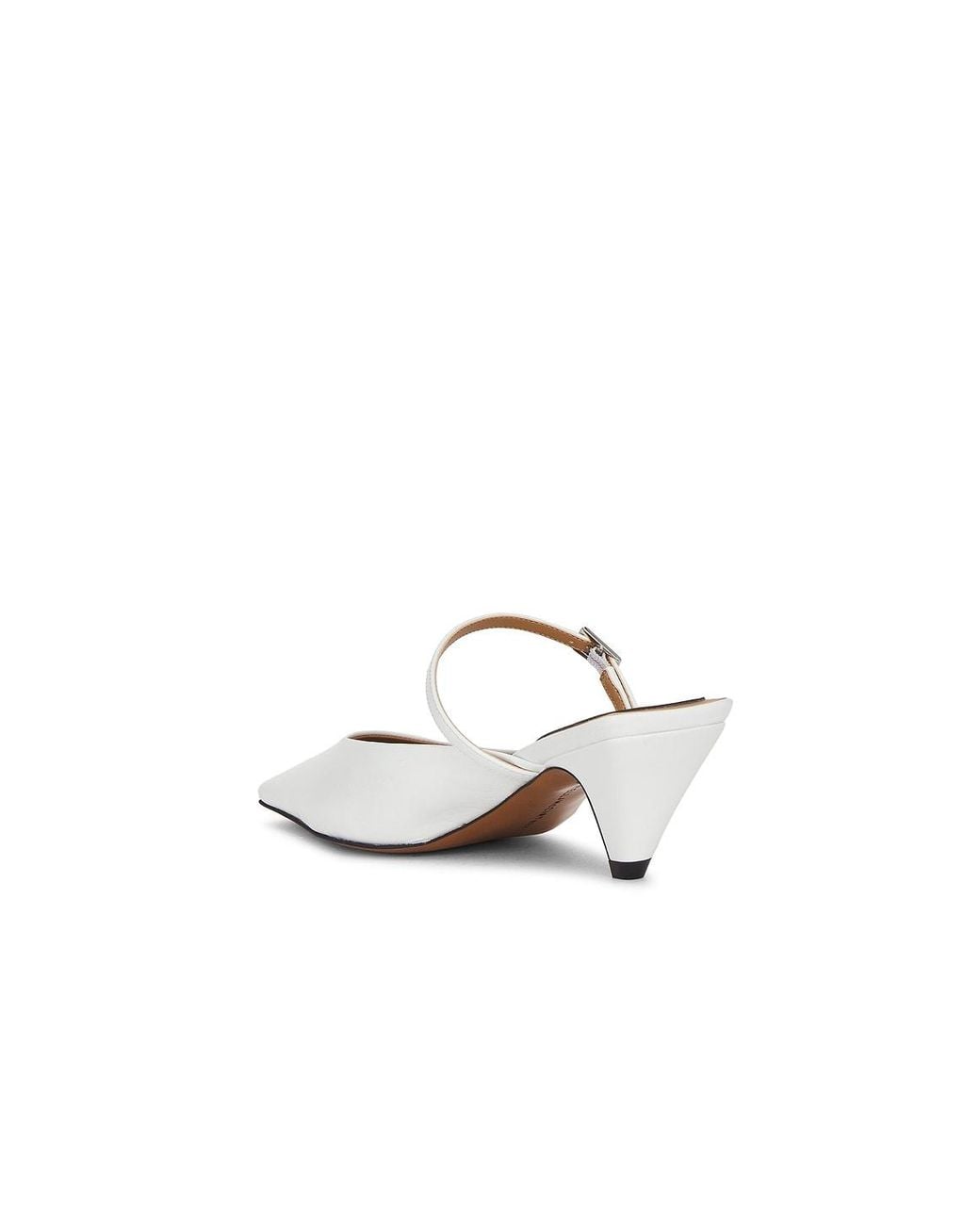 Stella McCartney White Mule Pump