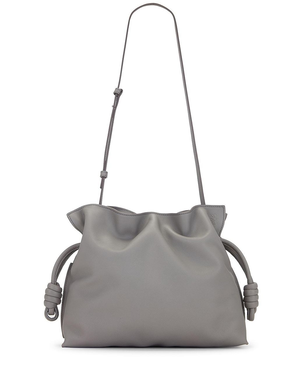 Loewe Flamenco Clutch Bag in Gray | Lyst