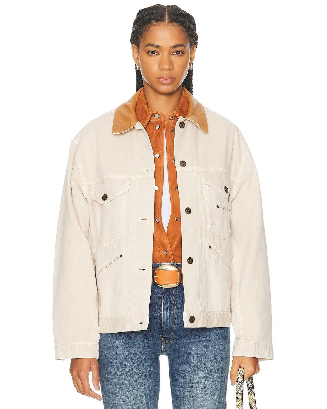 Isabel Marant White Petunia Jacket