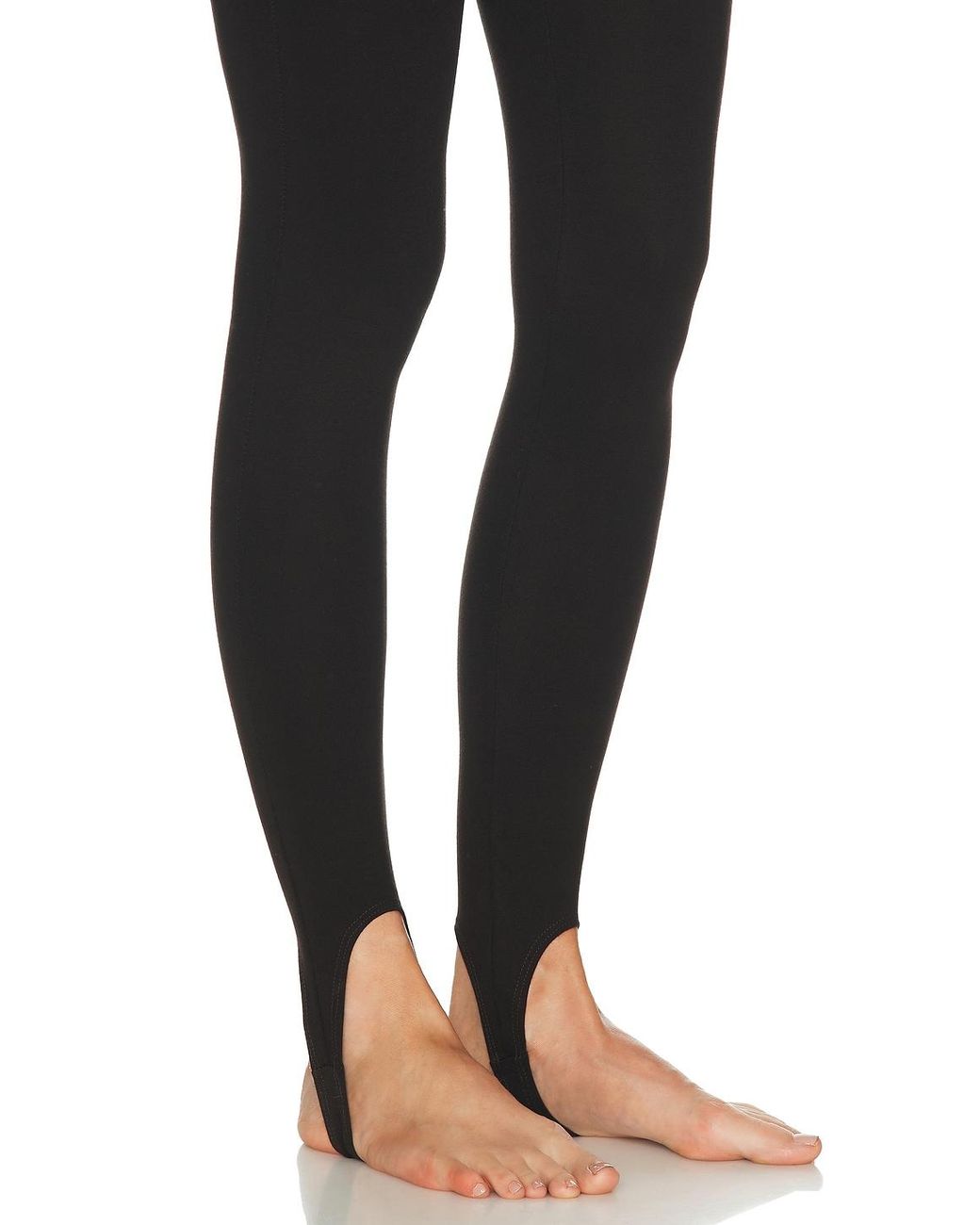 Leset Black Rio Stirrup Legging