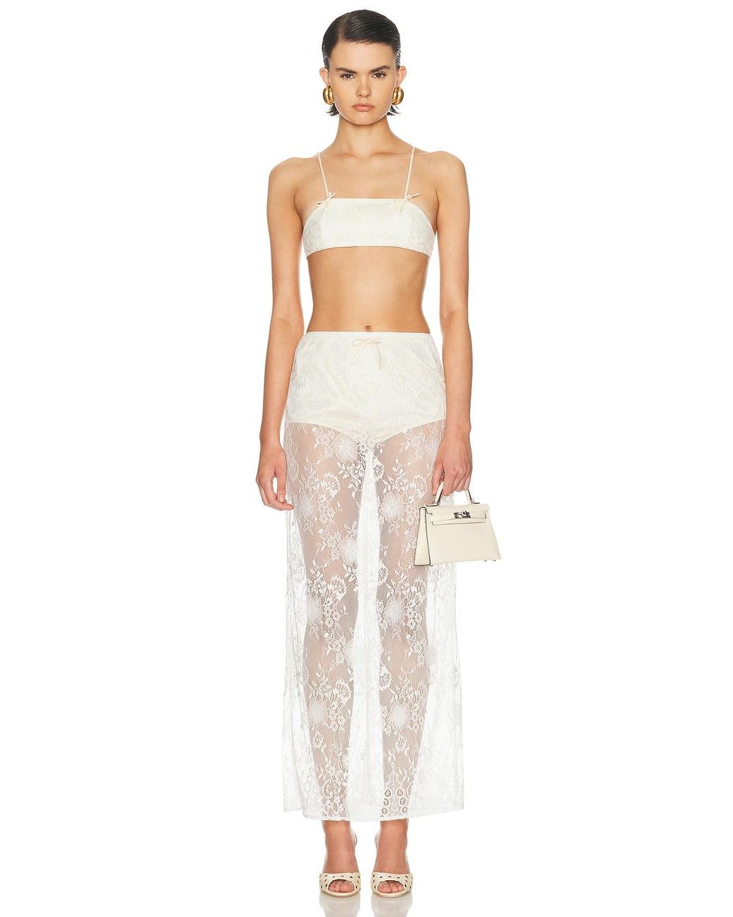 AYA MUSE White Eteri Top