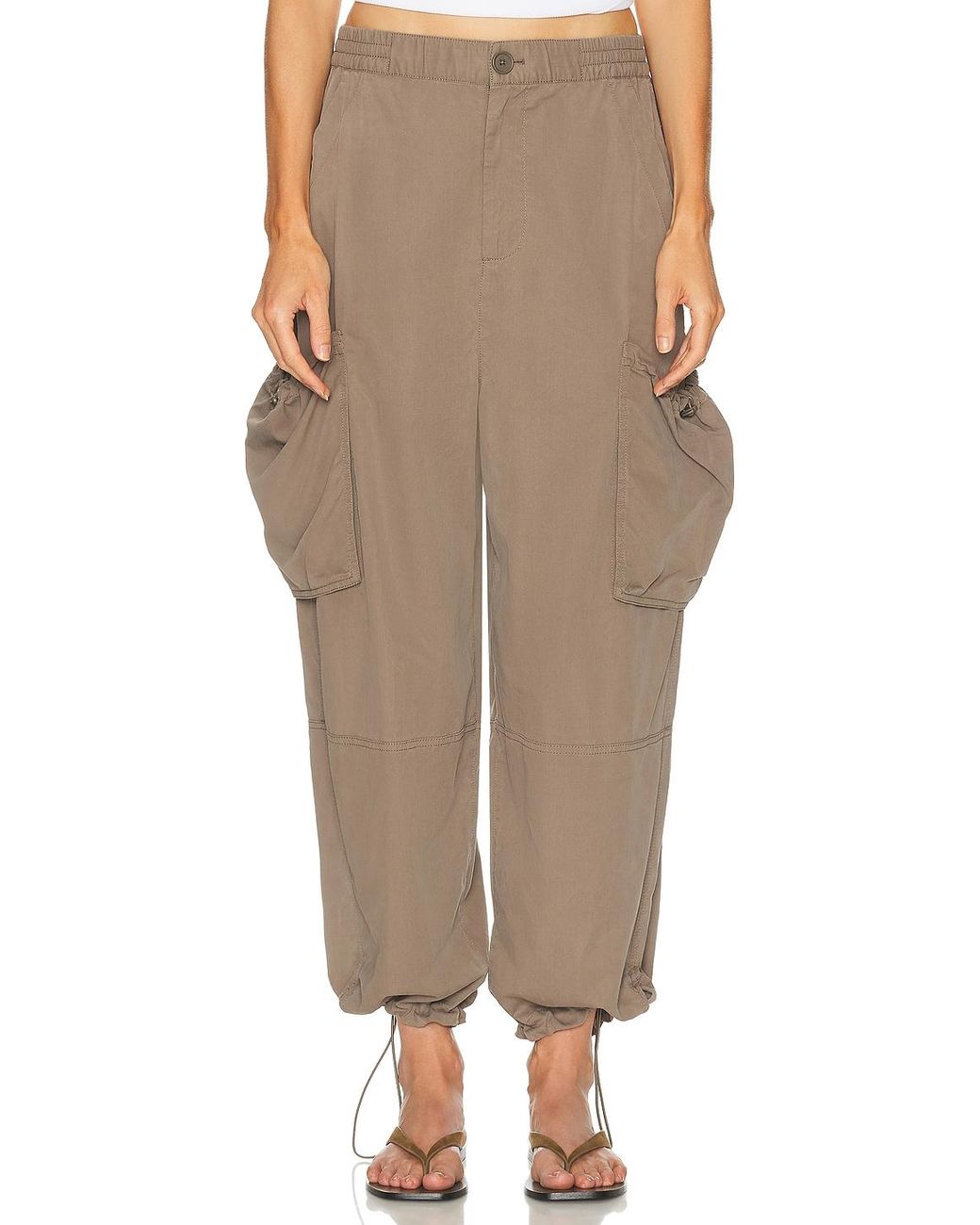 Jonathan Simkhai Brown Easton Pull On Pant