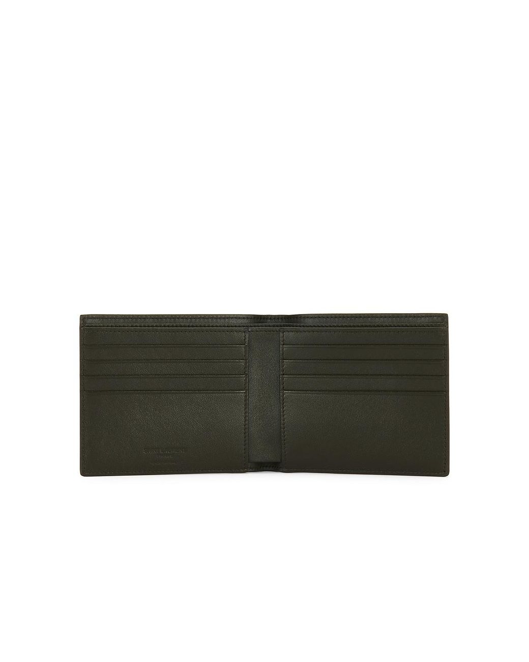 Saint Laurent Black Bifold Wallet for men