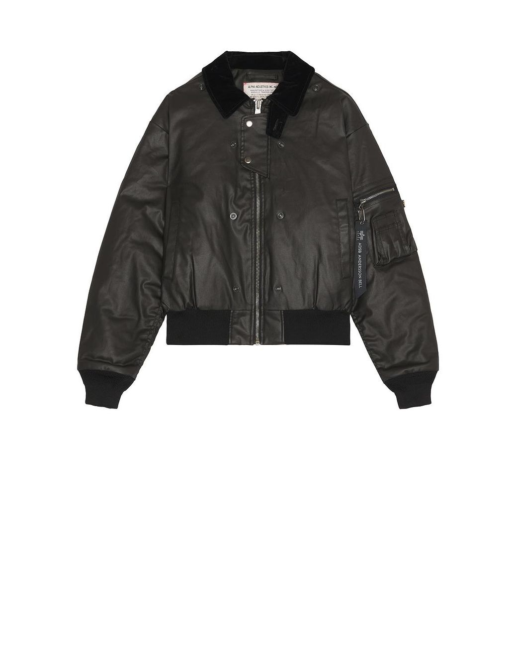 Alpha Industries Black X Andersson Bell Cwu 45/P Flight Jacket for men