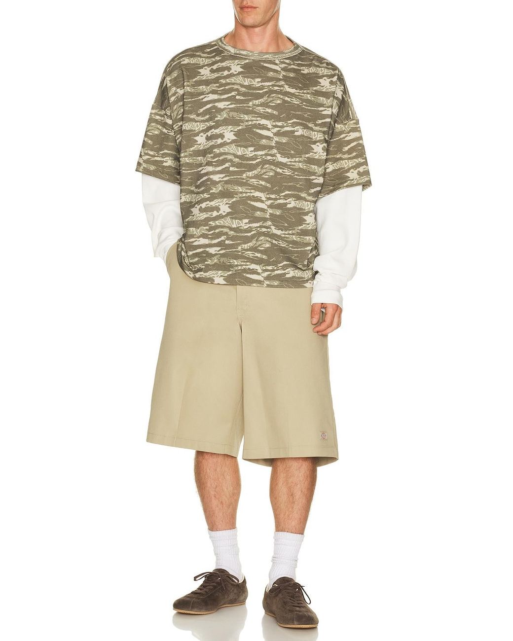 Dickies Natural 13 Multi Pocket Work Short for men