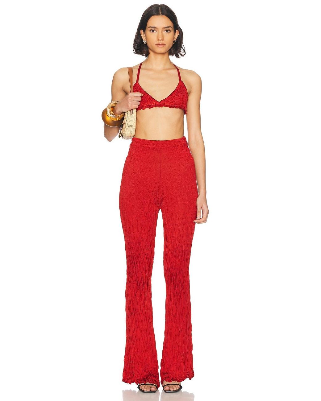 Maygel Coronel Red Nafplio Pant