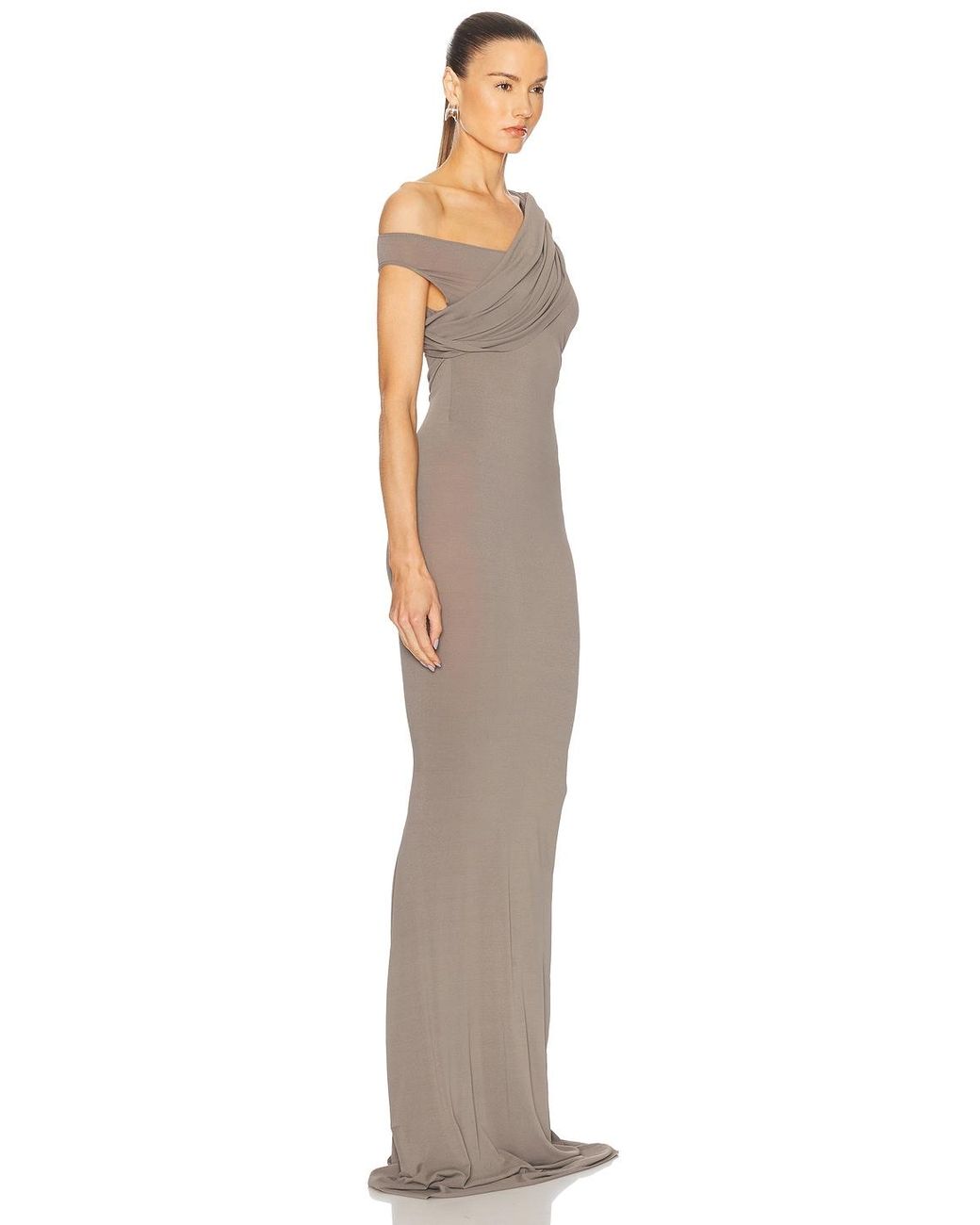 ワンピース Rick Owens Sahara Dress Rick Owens Sahara Draped Midi-Dress | Saks Fifth Avenue