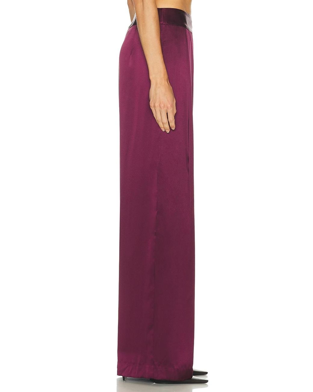 The Sei Purple Relaxed Trouser