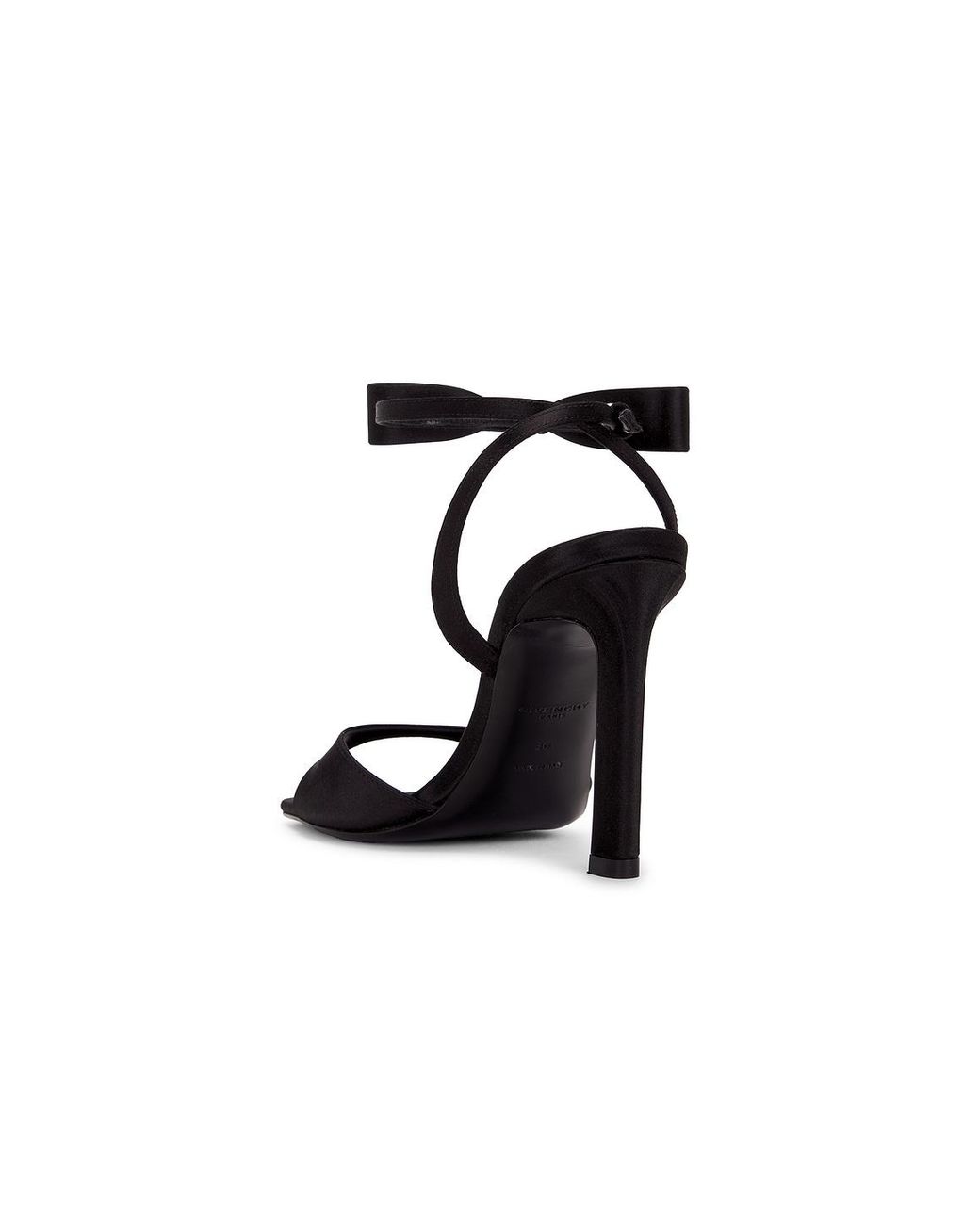 Givenchy Black Naked Bow Sandal