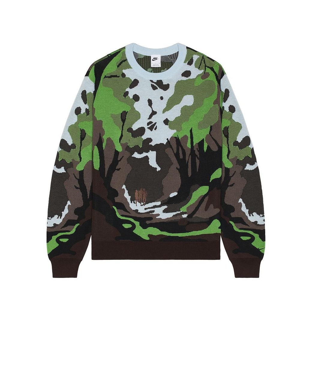 Nike Green Wilderness Sweater for men