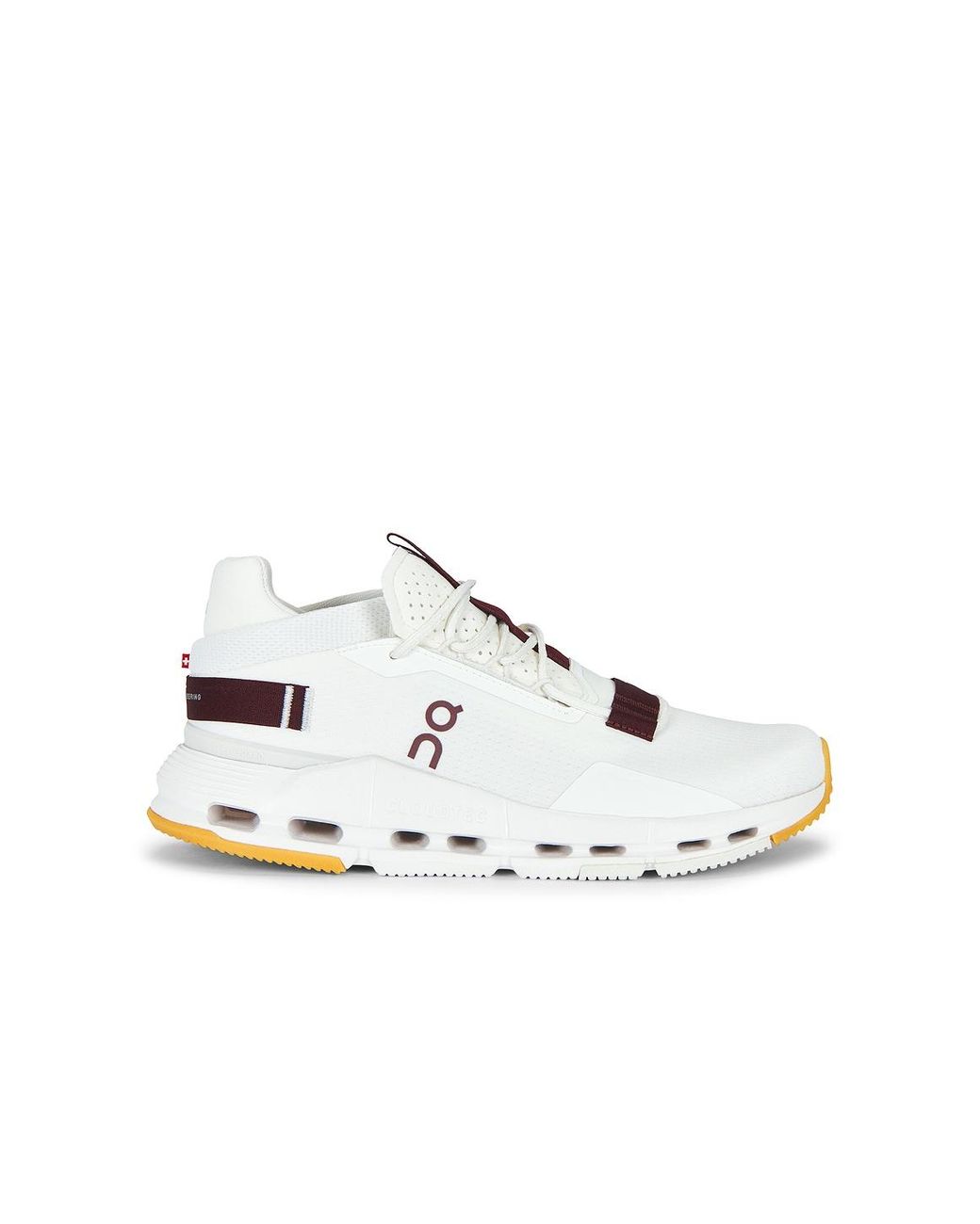 On Shoes White Cloudnova 2 for men