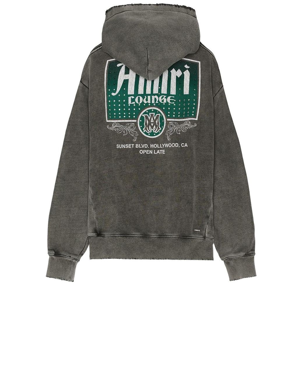 国内発送/Amiri/ヴィンテージ クリスタル ラウンジ パーカー Amiri Vintage Crystal Lounge Hoodie in Green for Men | Lyst