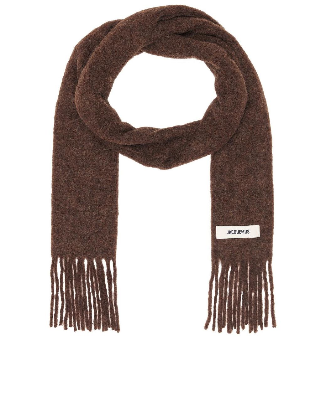 Jacquemus Brown L'Echarpe Carro