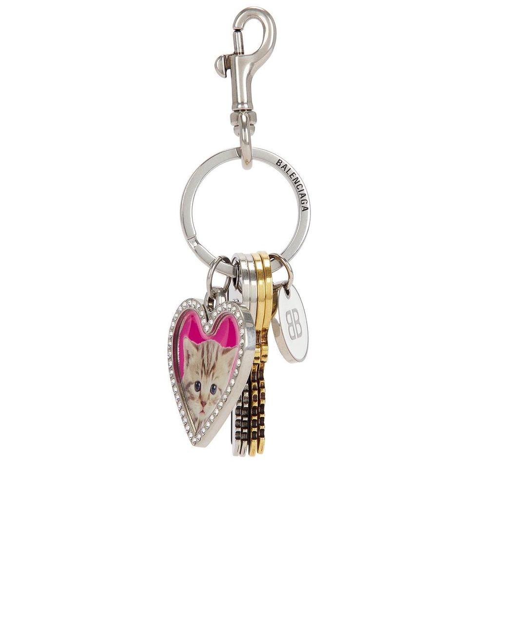 Balenciaga Dog Keyring Charm | Lyst Balenciaga Dog Keyring Charm | Lyst