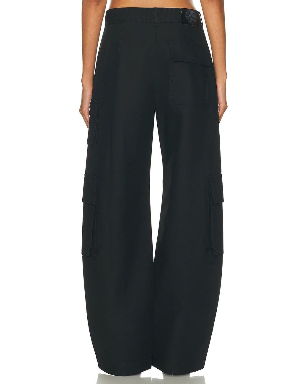Acne Black Pytail Trouser