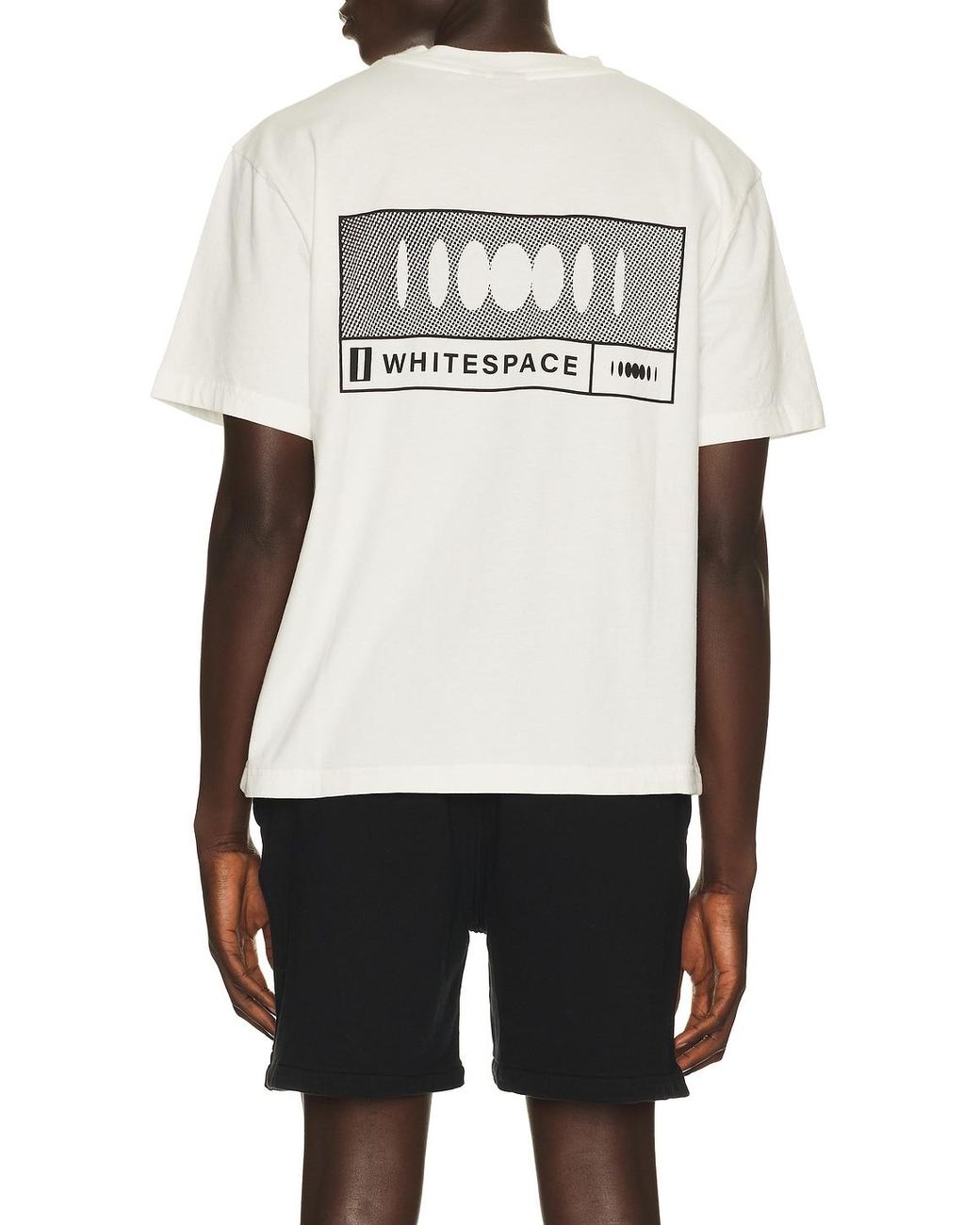 White/space White Premium Graphic Tee for men