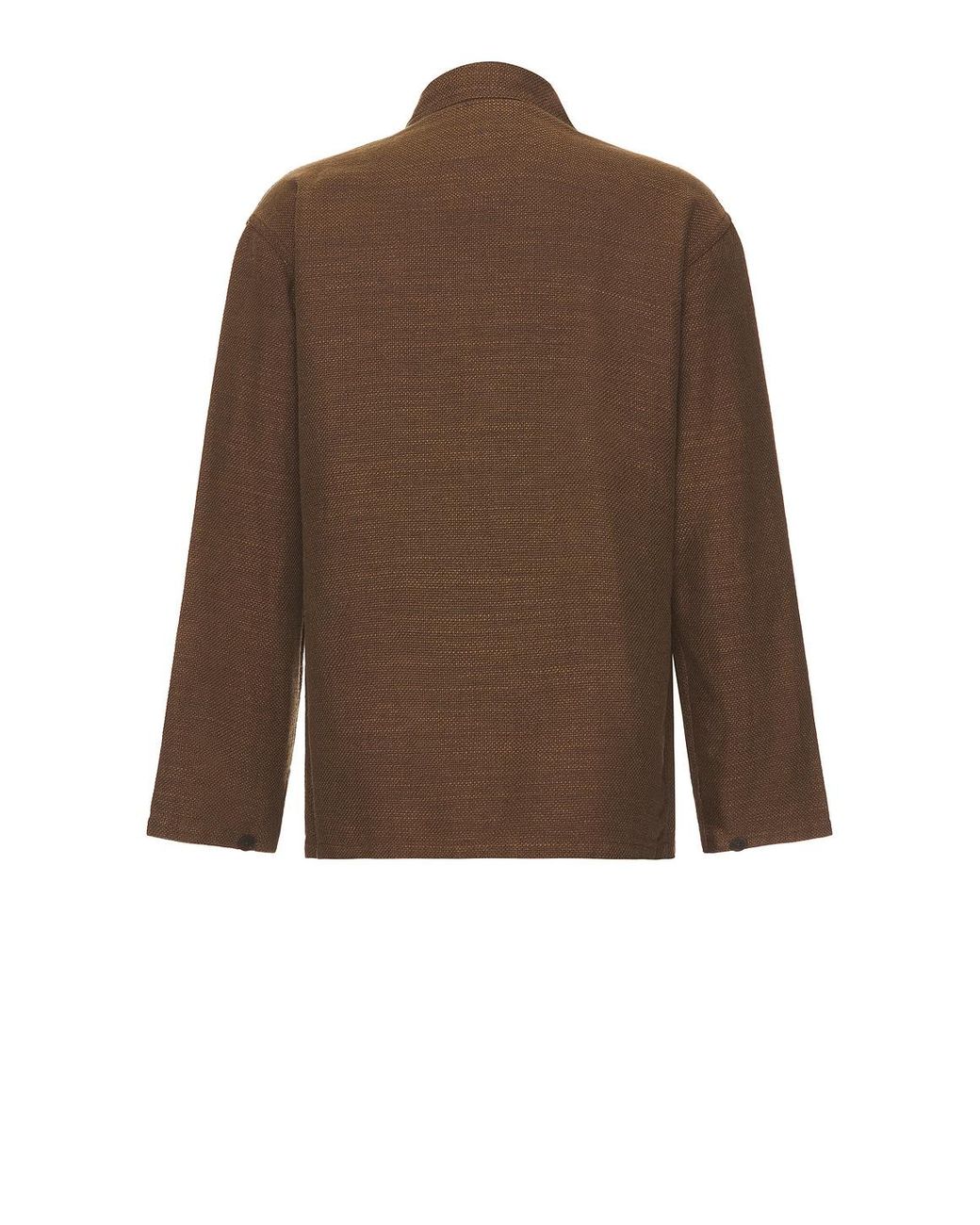 Beams Plus Brown Mil Chore Jacket for men