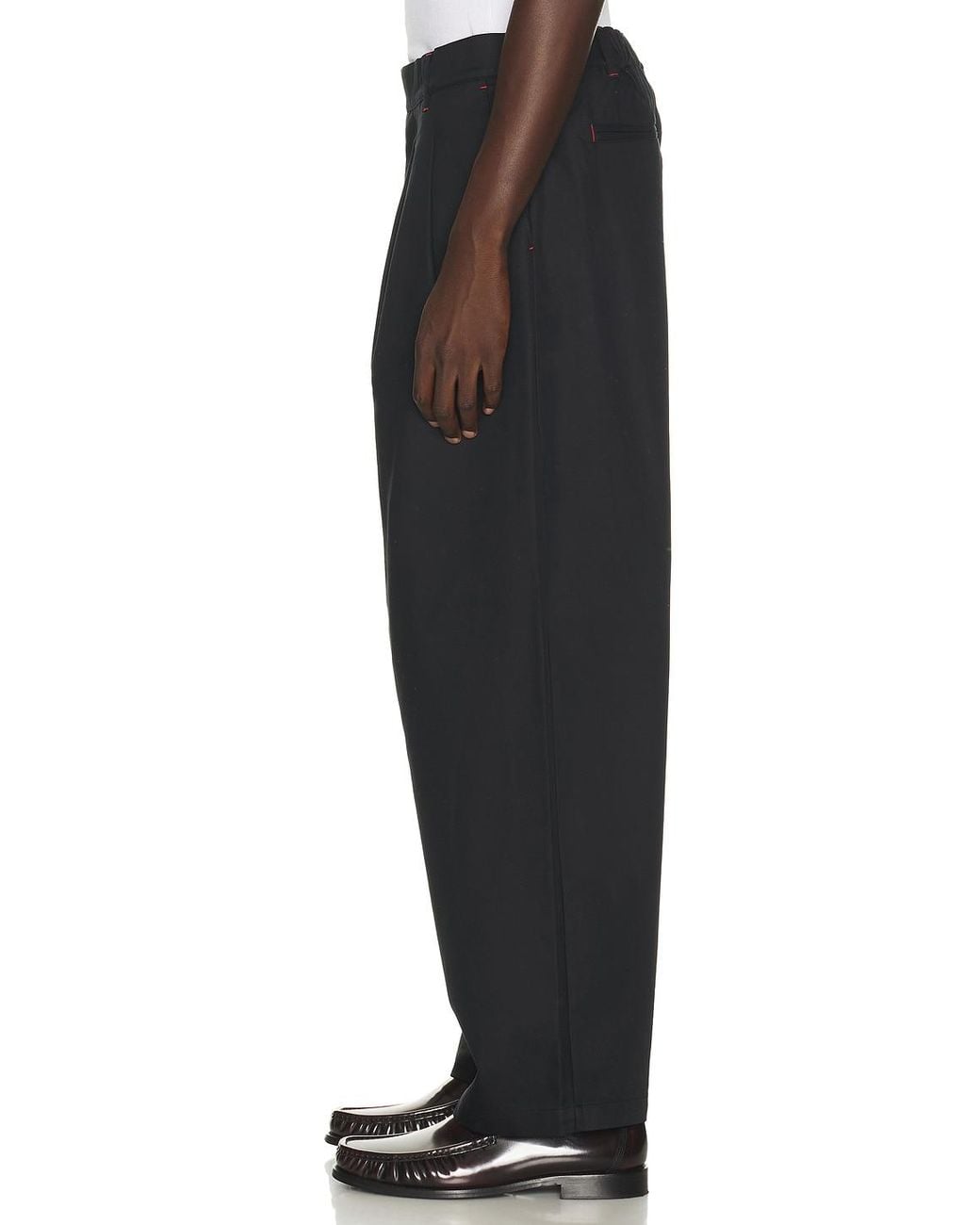 Malbon Black Milled Pant for men