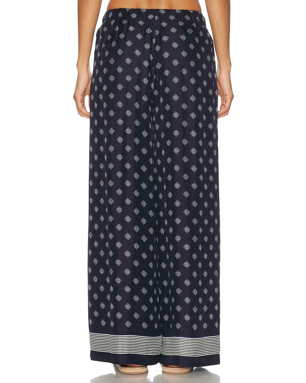 Bode Blue Foyer Diamon Pant