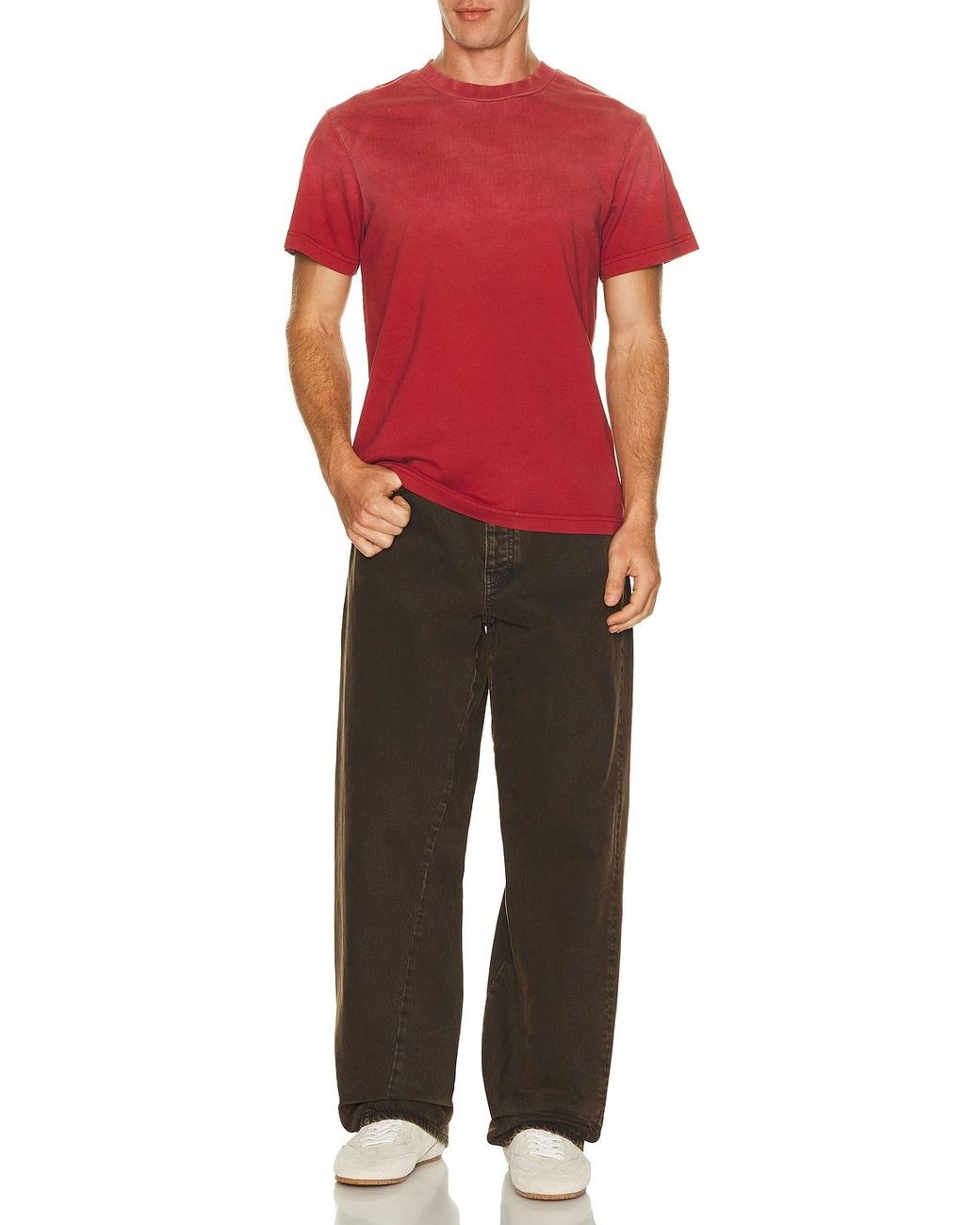 Entire studios Red Standard Tee for men
