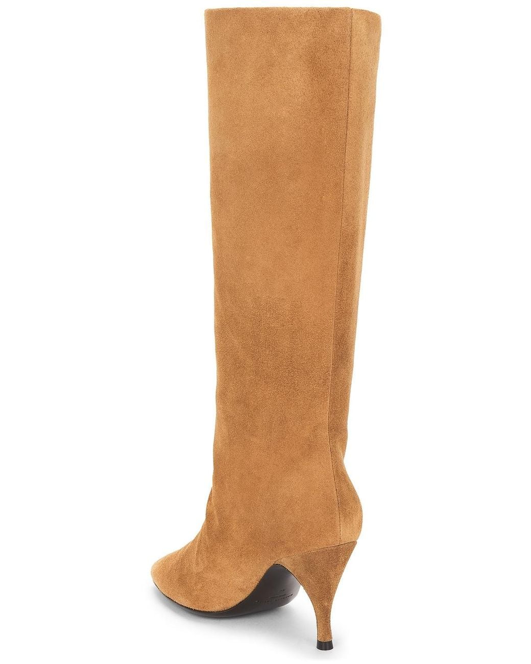 Herbert Levine Brown Silhouette 80 Suede Boot