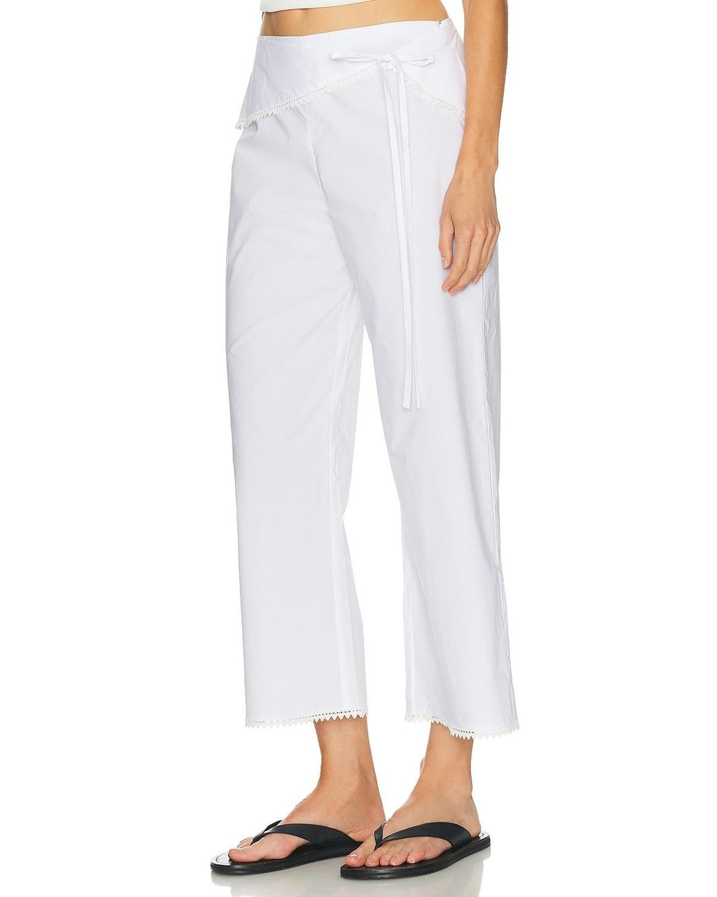 L'academie White 'Academie Marithe Pant