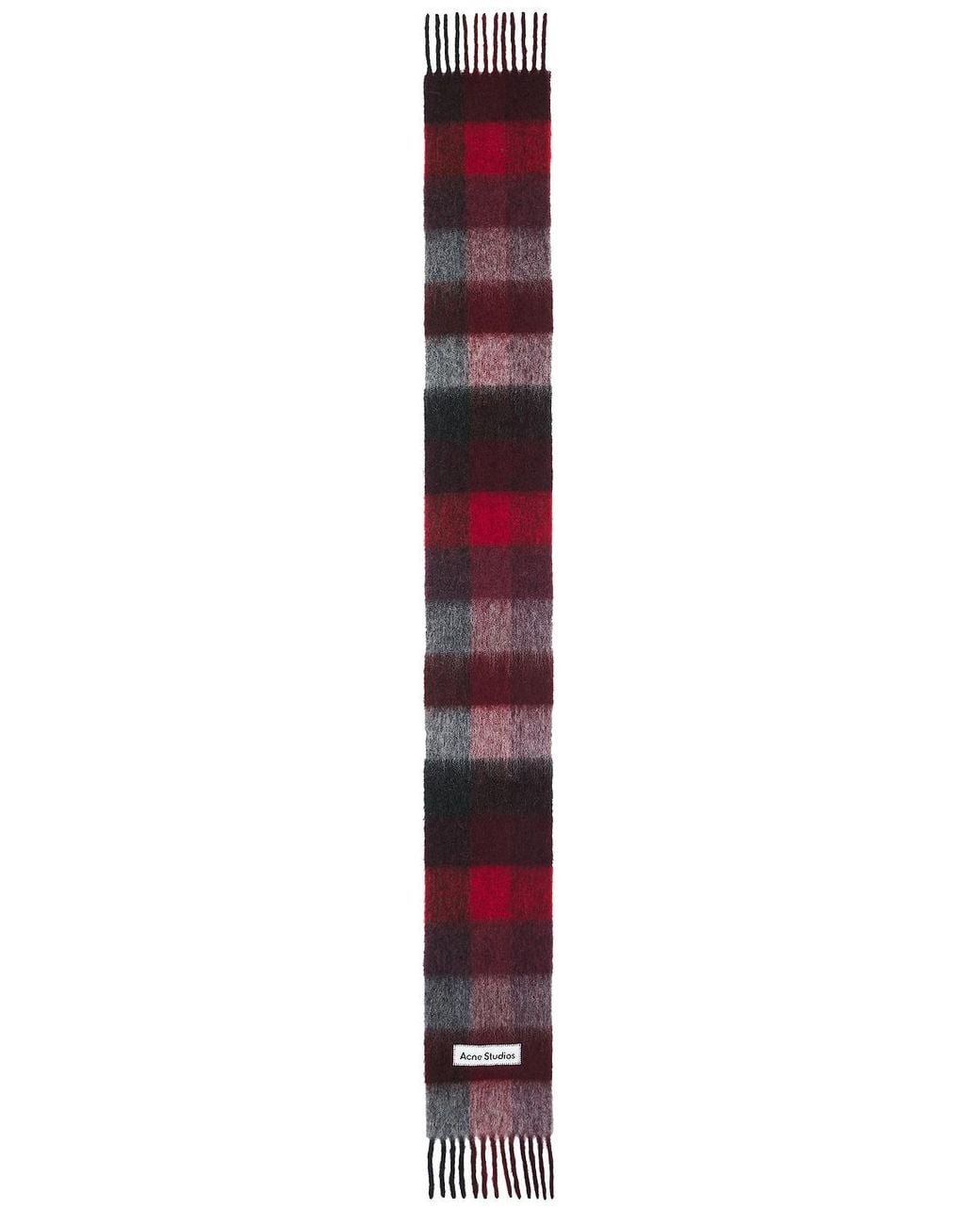 Acne Red Vally Scarf