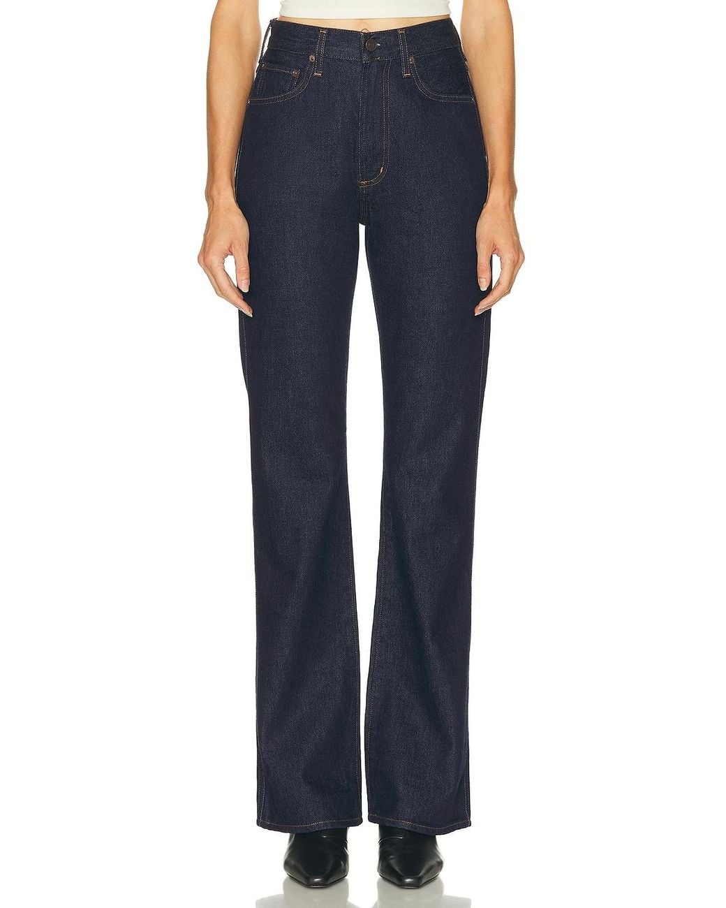 Agolde Blue Leena Bootcut Jeans