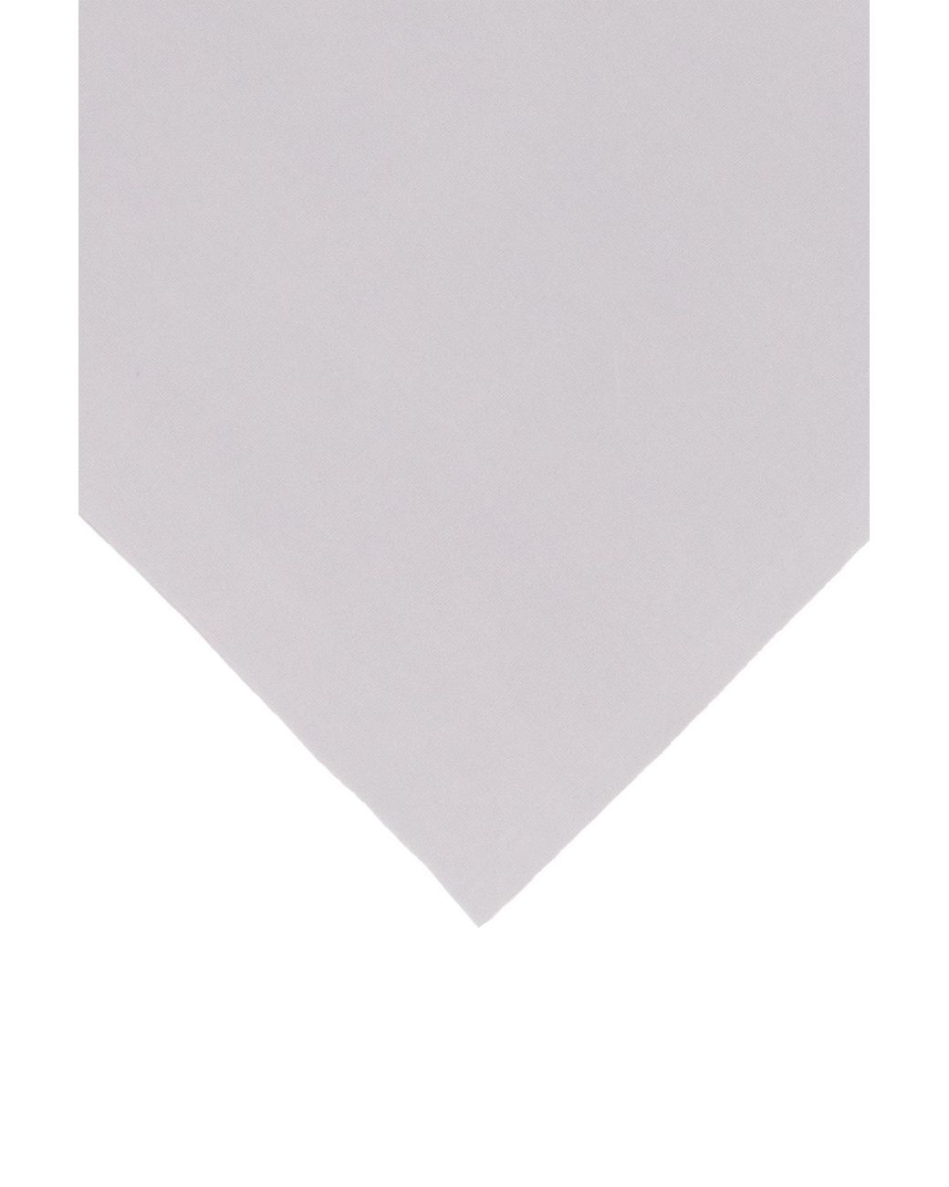 Norma Kamali White X Lifestyle 54 Triangle Scarf