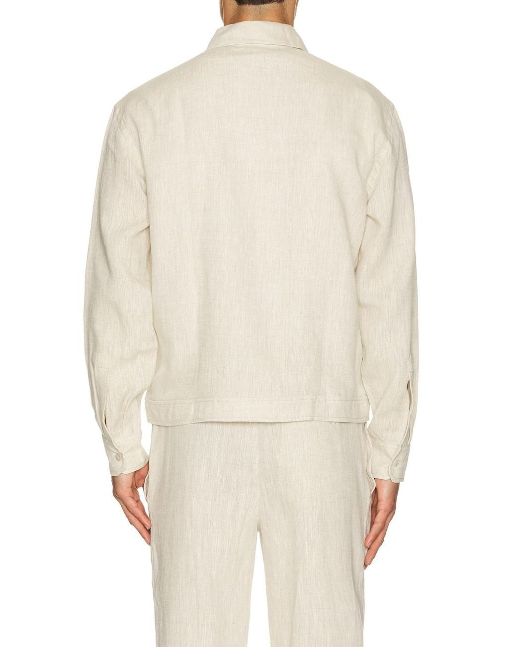 True Tribe White Casey Jacket for men