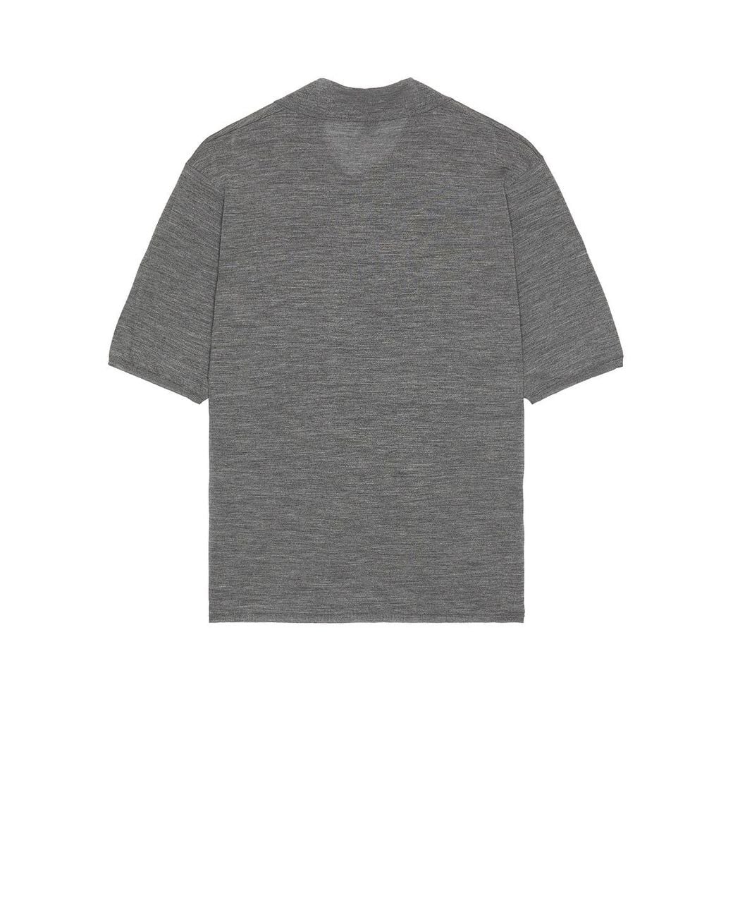 Saint Laurent Gray Polo for men