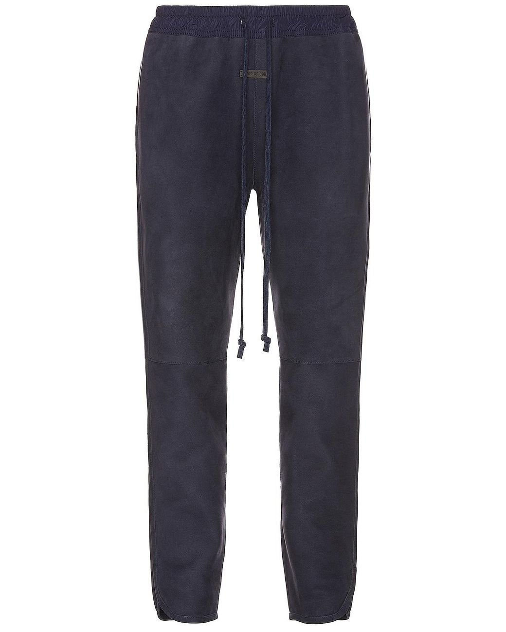 Fear Of God Suede Track Pant in Blue for Men | Lyst