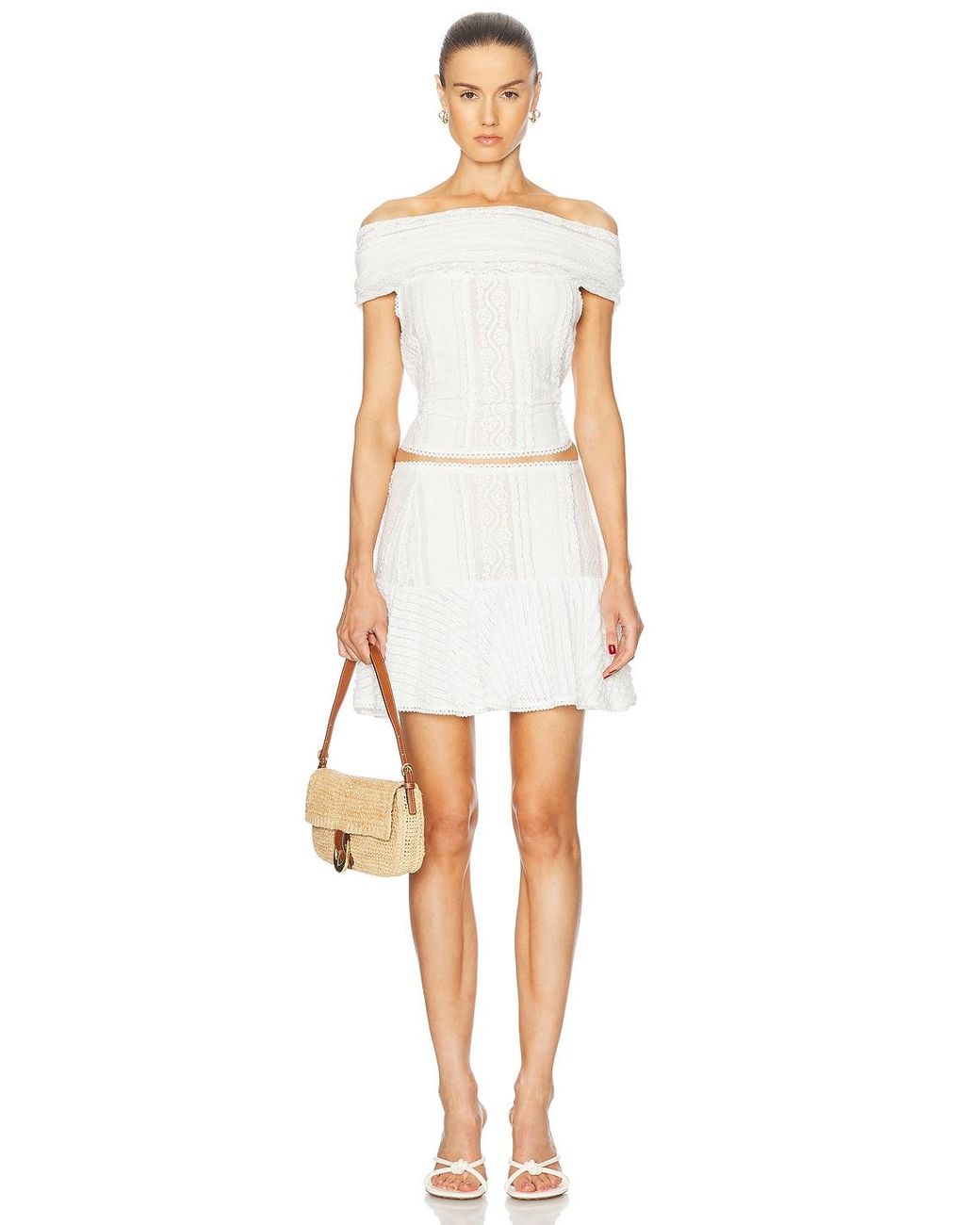 Charo Ruiz White Ceto Top