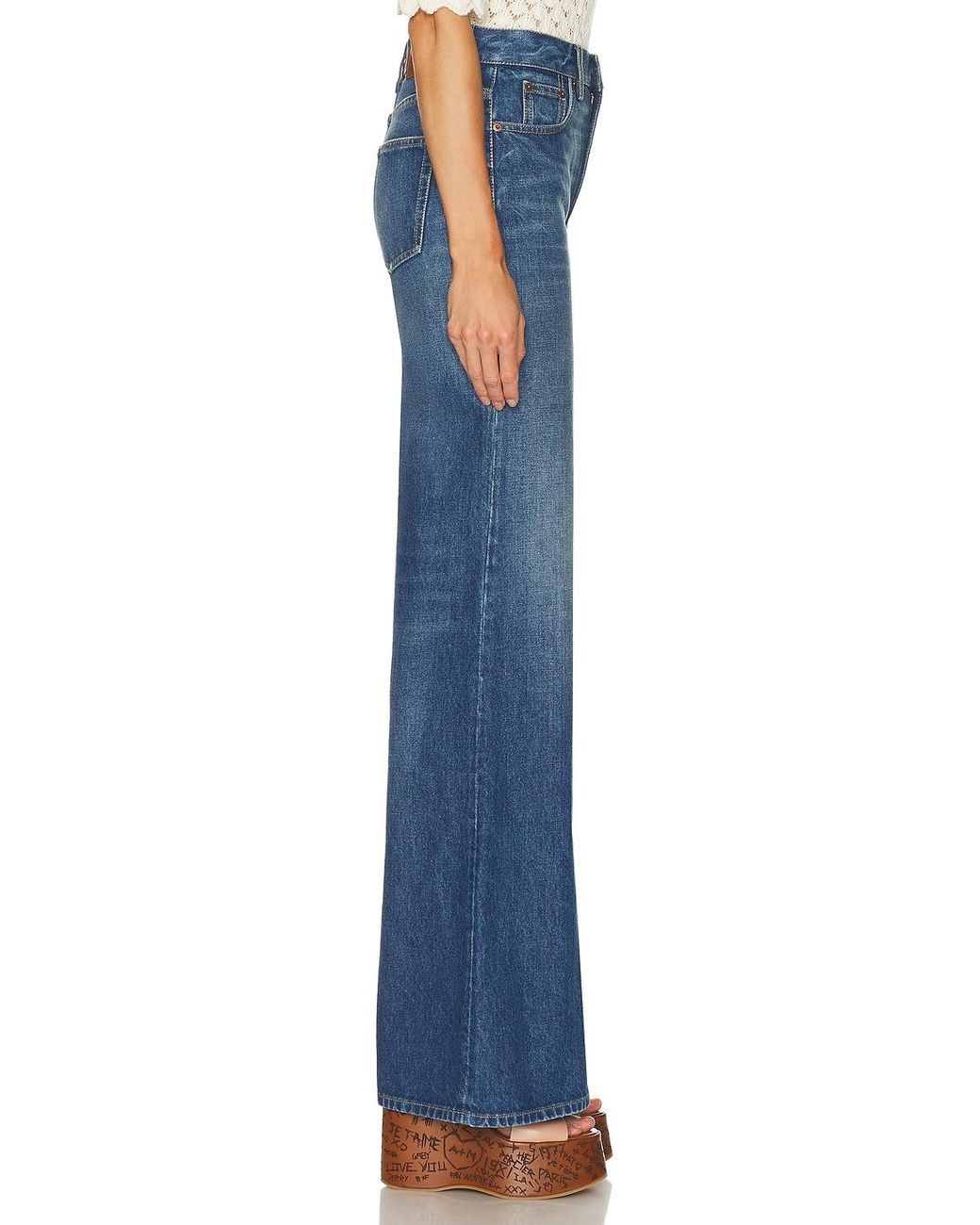 Chloé Blue Wide Leg