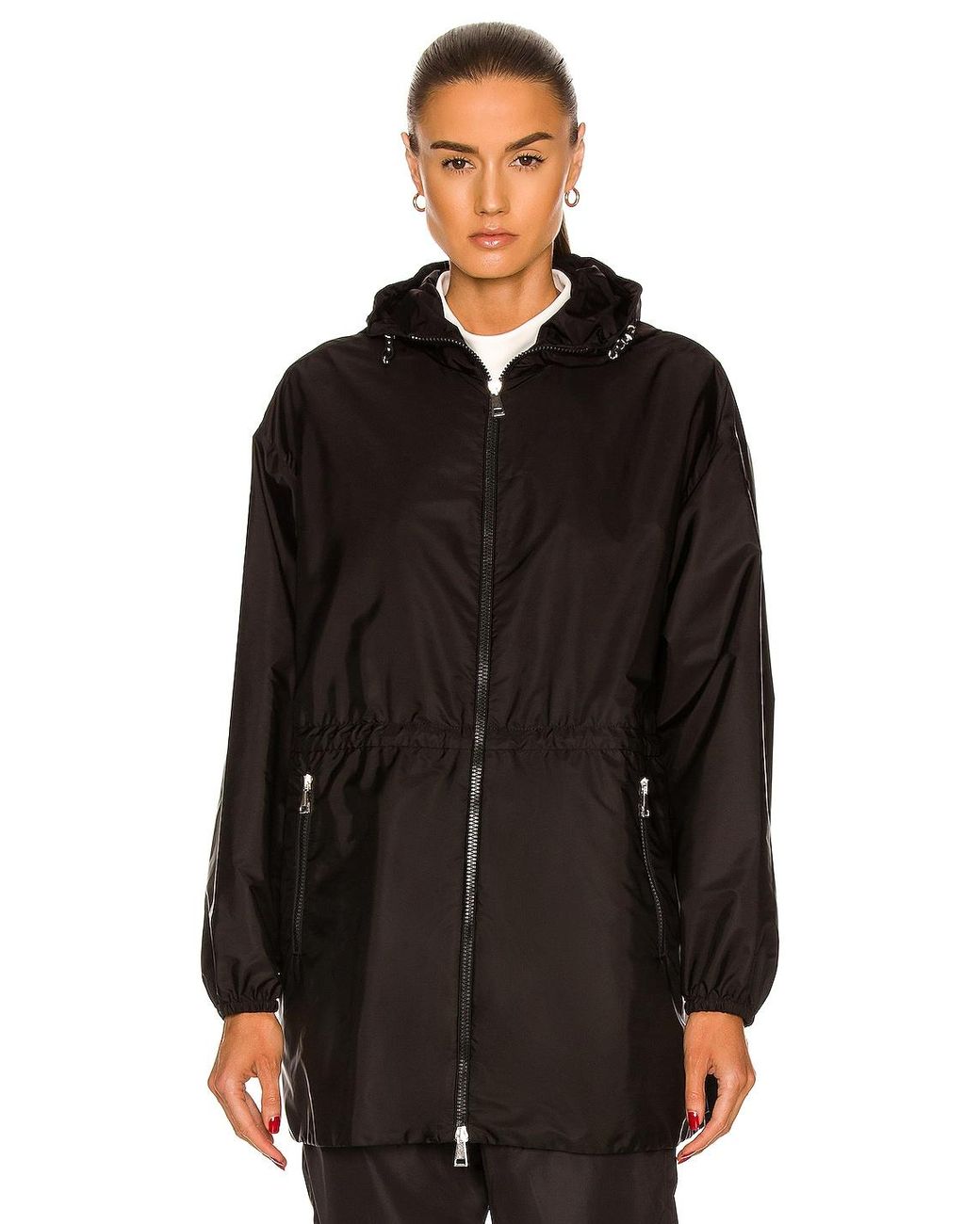 Moncler Synthetic Wete Jacket in Black | Lyst