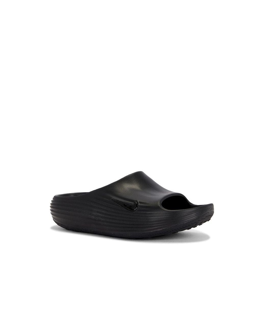 Nike Black Reactx Rejuven8 Slide for men