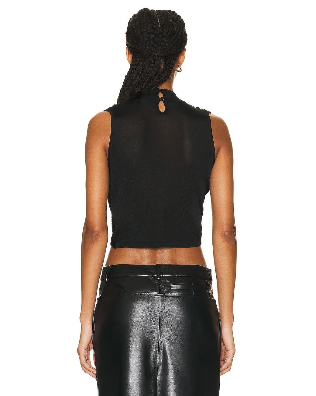 AYA MUSE Black Romi Top
