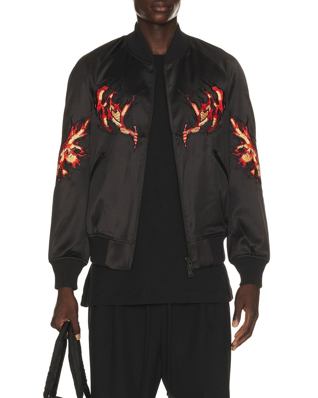 Y-3 Black Gfx Souv Jacket for men