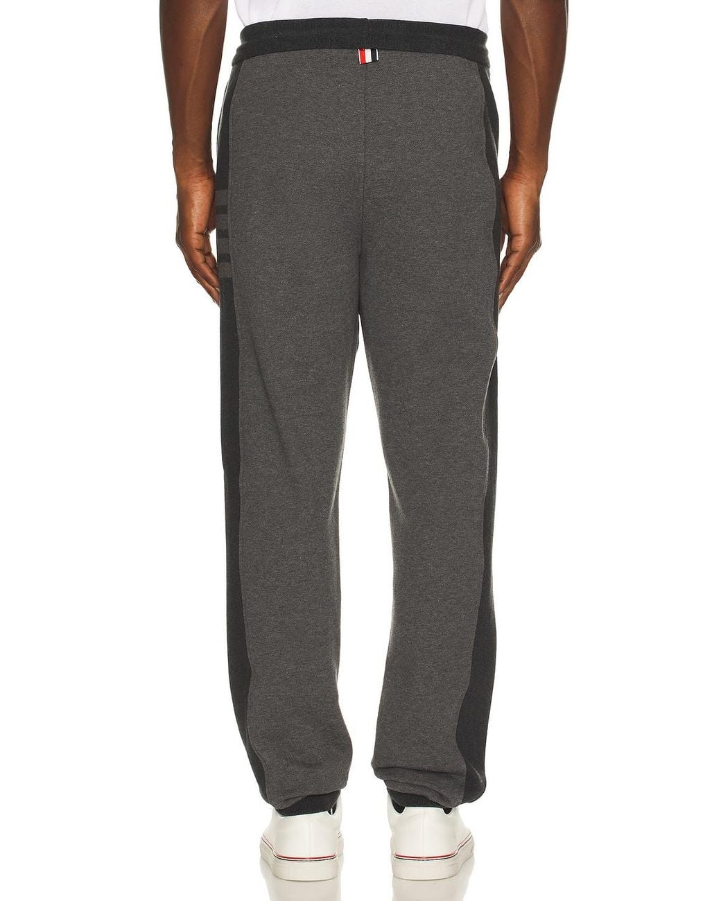 Thom Browne Black Sweatpants for men