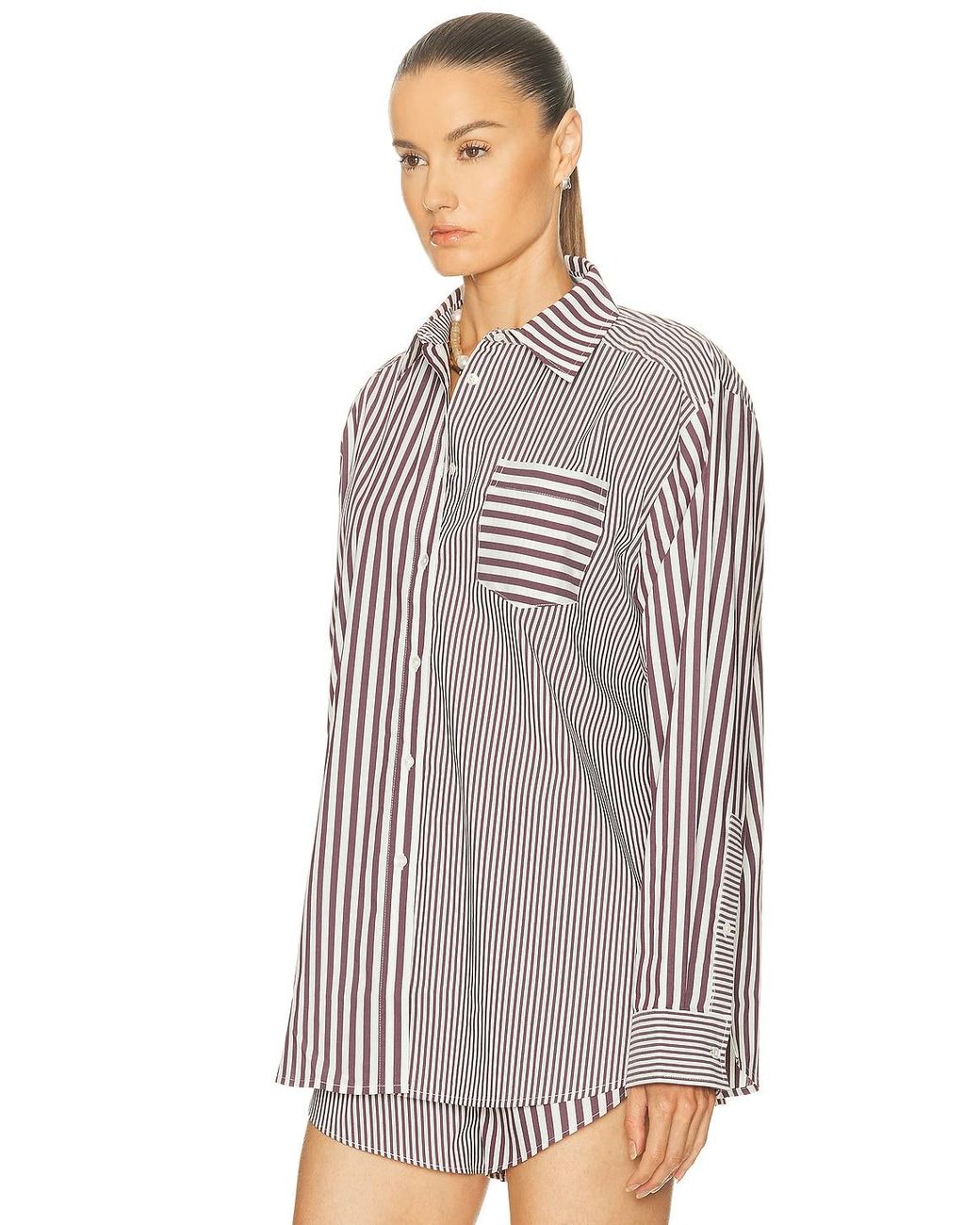 Solid & Striped Multicolor The Avril Button Down Top