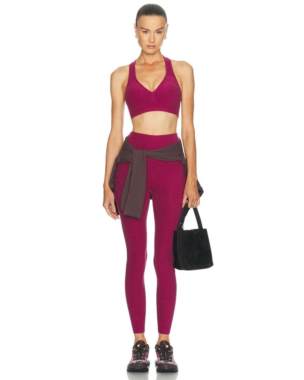 Beyond Yoga Red Spacedye Caught