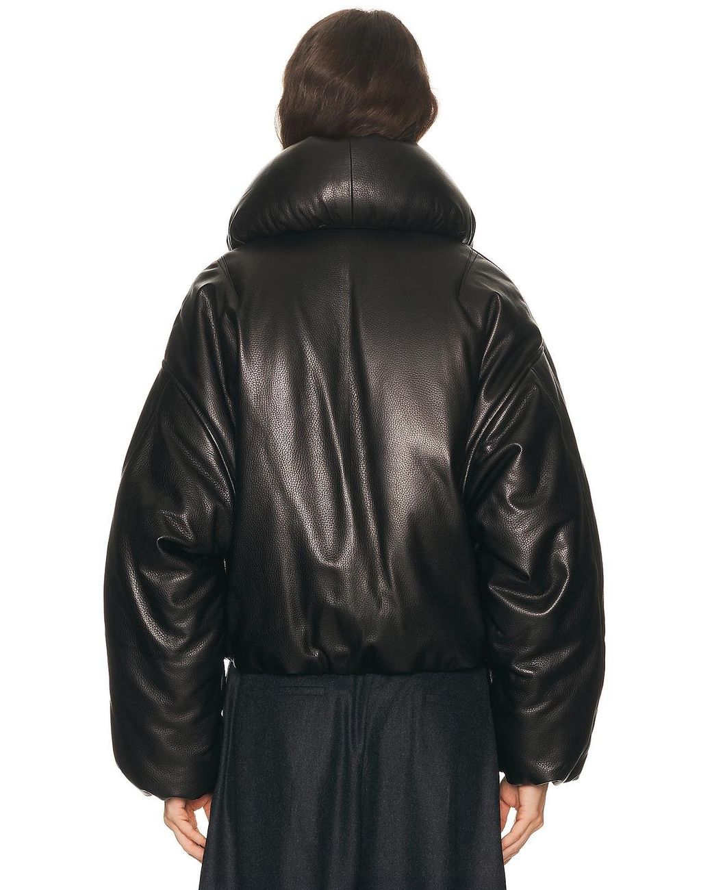 Alaïa Black Alaϊa Padded Bomber Jacket