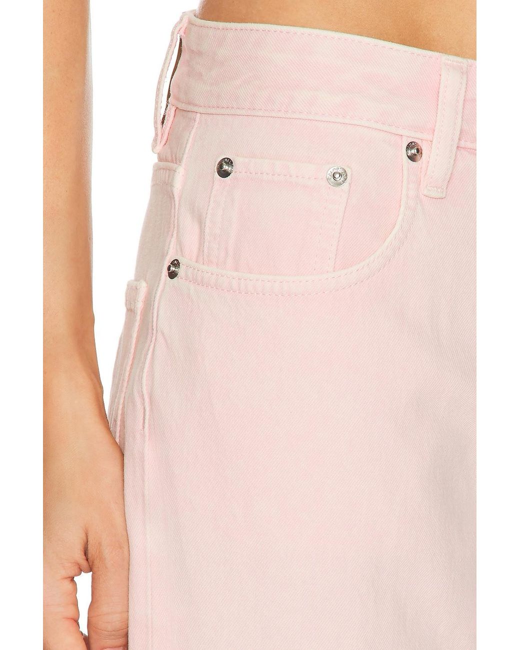 Helmut Lang Pink Wardrobe Flare Leg